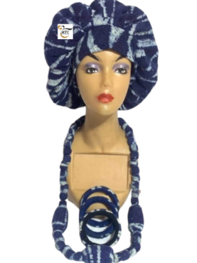 Ndop Accessories Set (hat, necklace, and bracelet)