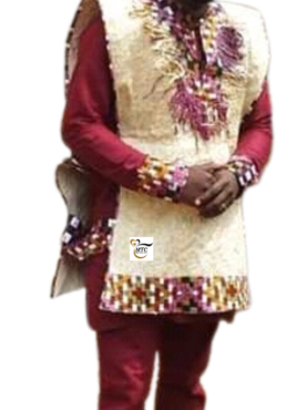 Men's Traditional Outfit - Raffia